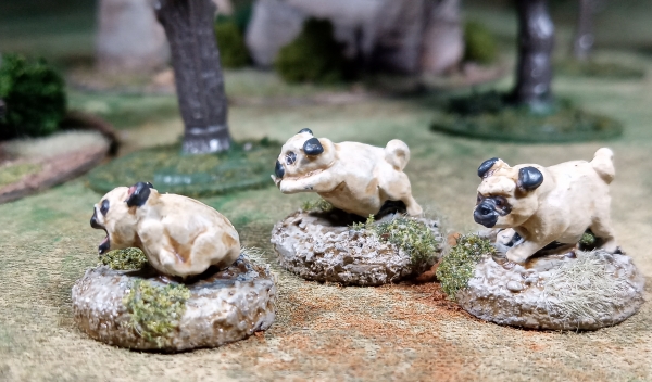 Deadly War Pugs (Reaper, 28mm))