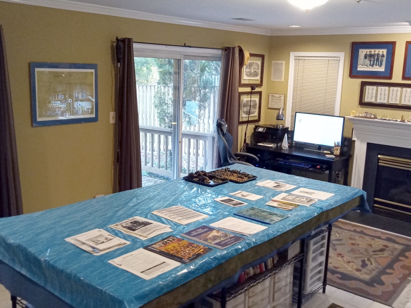 Gaming room looking northeast