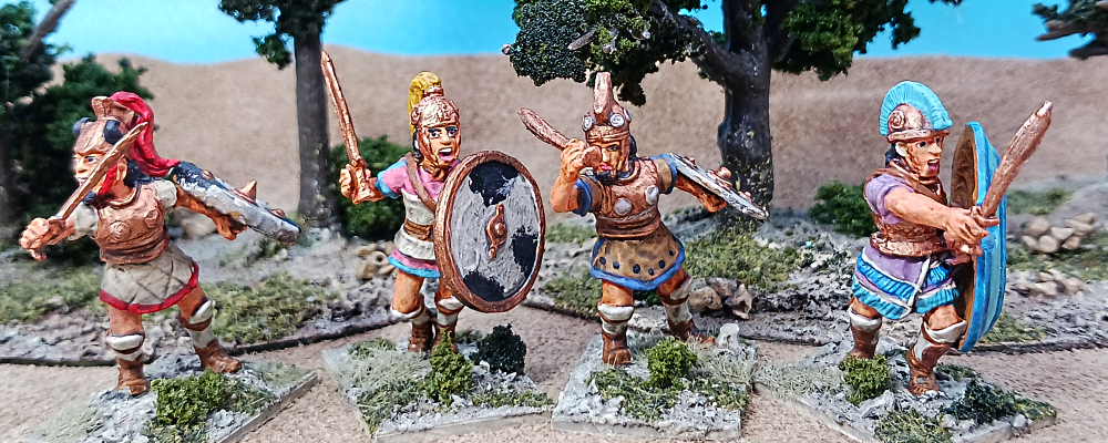 Trojan War Warriors (Foundry, 28mm))