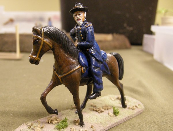 American Officer on Carousel Horse)