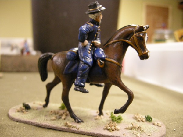 American Officer on Carousel Horse)