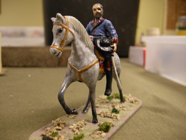 Spanish Officer on Carousel Horse)