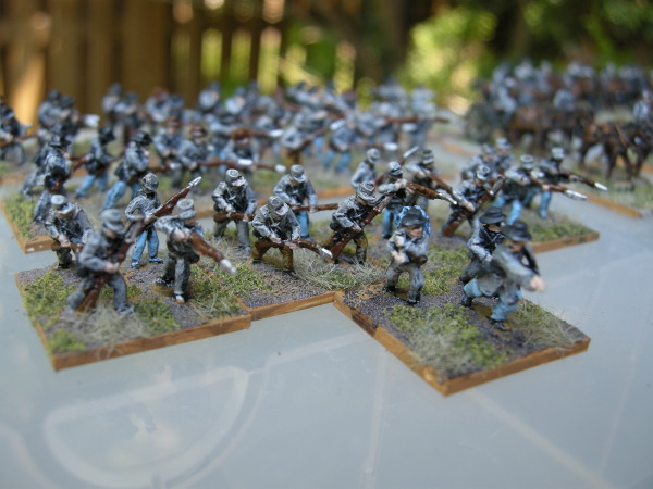 Confederate Infantry (Plank Road, 10mm)