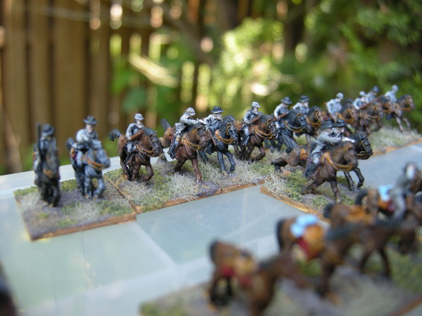 Conferate Cavalry (Plank Road, 10mm)