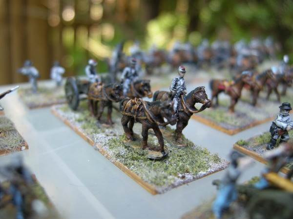 Confederate Artillery Limber (Plank Road, 10mm)