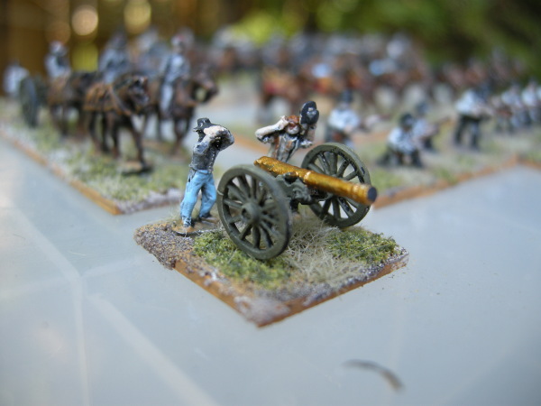 Confederate Artillery (Plank Road, 10mm)