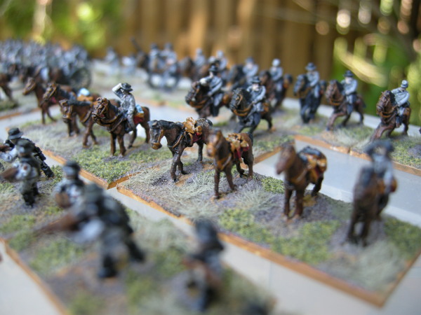 Dismounted Confederate Cavalry (Plank Road, 10mm)