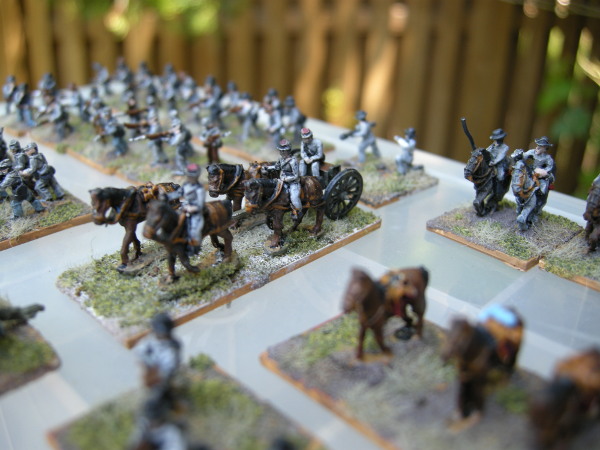 Confederate Artillery Limber (Plank Road, 10mm)