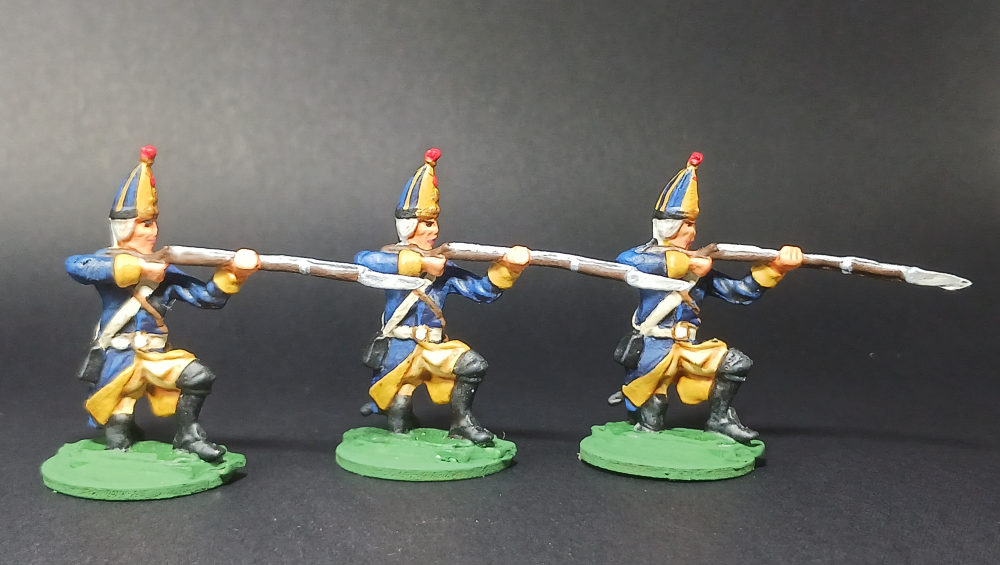 40mm Prince August Seven Years War Grenadiers Kneeling