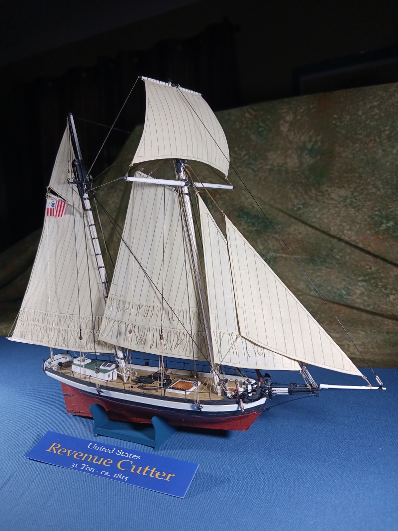 1/72 scale model of American Revenue Cutter