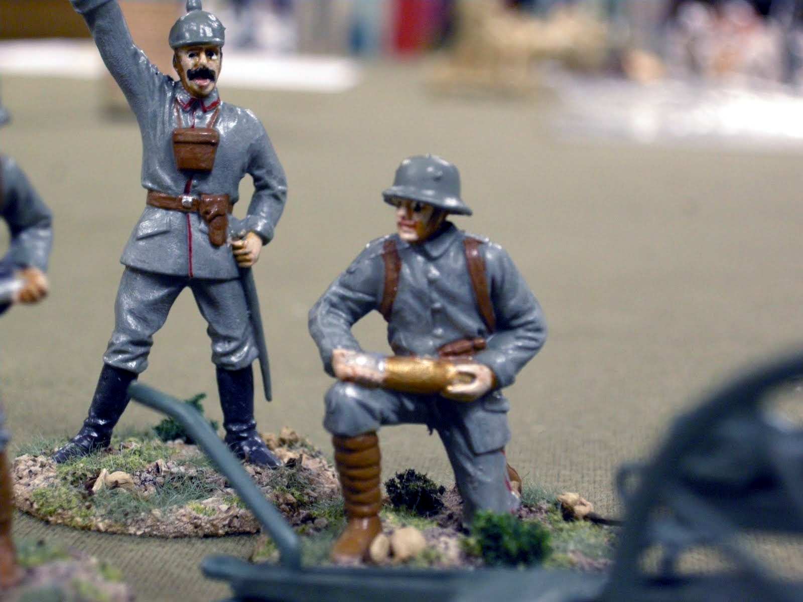 Krupp Gun and crew (EMHAR, 1/35 scale)