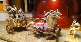 Achilles in Chariot (Redoubt, 28mm)